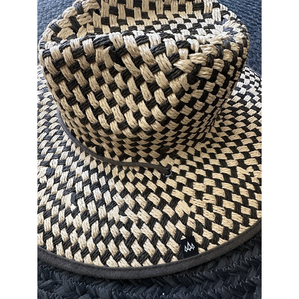 Hemlock Hat Co LANA UPF 50+ LIFEGUARD STRAW HAT Beach Summer Festival - Picture 4 of 4
